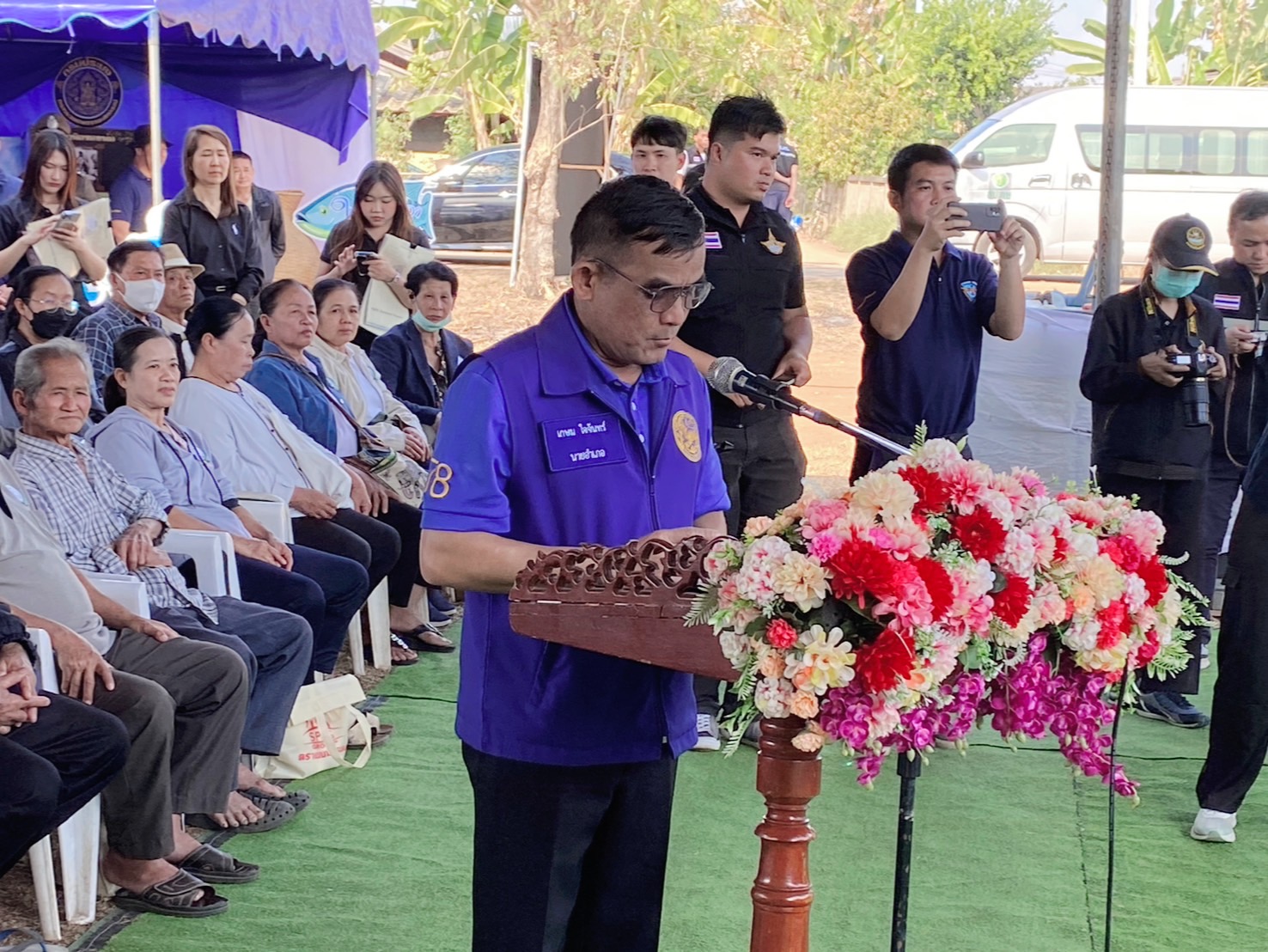 title - ส.ป.ก.ร่วมติดตาม รองนายกรัฐมนตรี และรัฐมนตรีว่าการกระทรวงเกษตรและสหกรณ์ (ร้อยเอก ธรรมนัส พรหมเผ่า) ลงพื้นที่ตรวจราชการในพื้นที่จังหวัดลำปาง